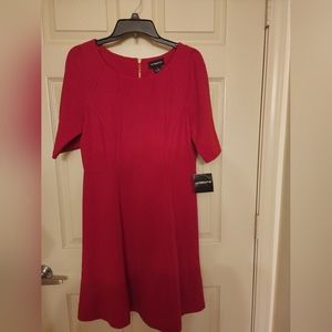 Red A Line Dress